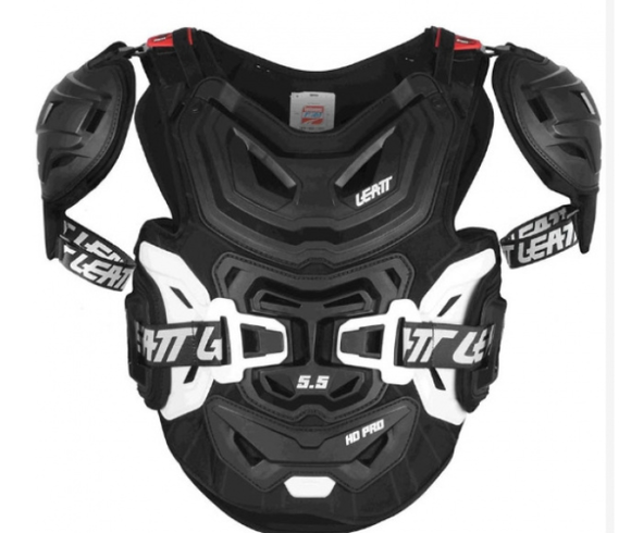 Защита панцирь Leatt Chest Protector 5.5 Pro HD черная (5014101101) pitbikemarket.ru