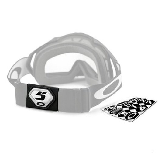 Накладка на ремешок очков Oakley со стартовыми номерами (01-774) pitbikemarket.ru