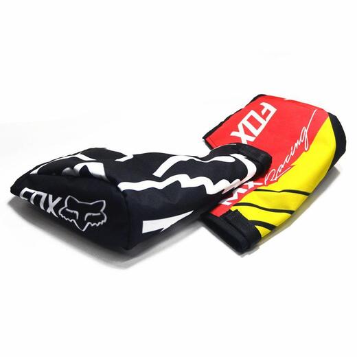 Мото варежки на руль (муфты) Fox red\yellow pitbikemarket.ru