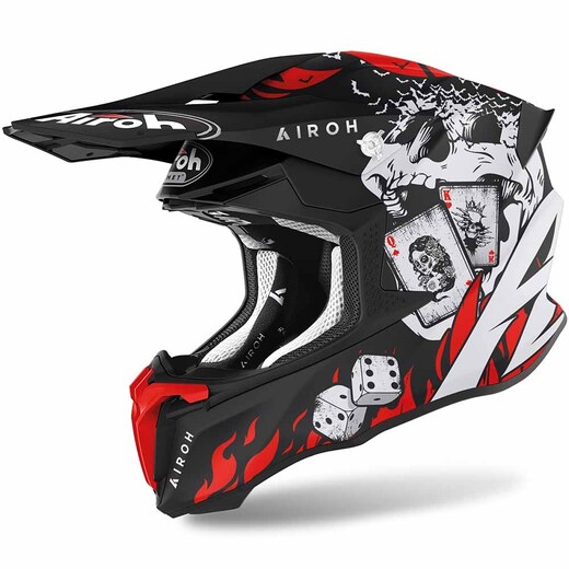 Мотошлем AIROH TWIST 2.0 HELL MATT  L pitbikemarket.ru