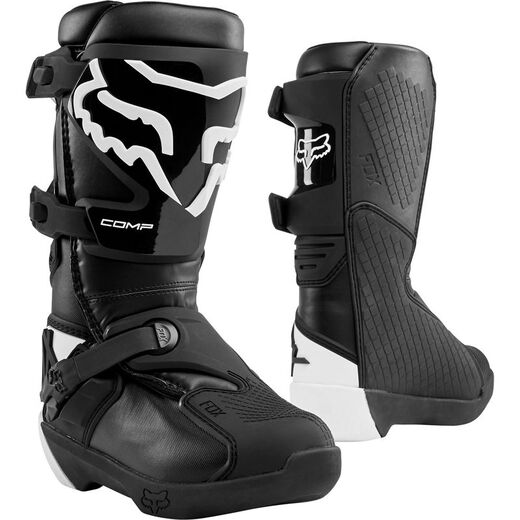 Мотоботы подростковые Fox Comp Youth Boot Black 4 (24014-001-4) pitbikemarket.ru