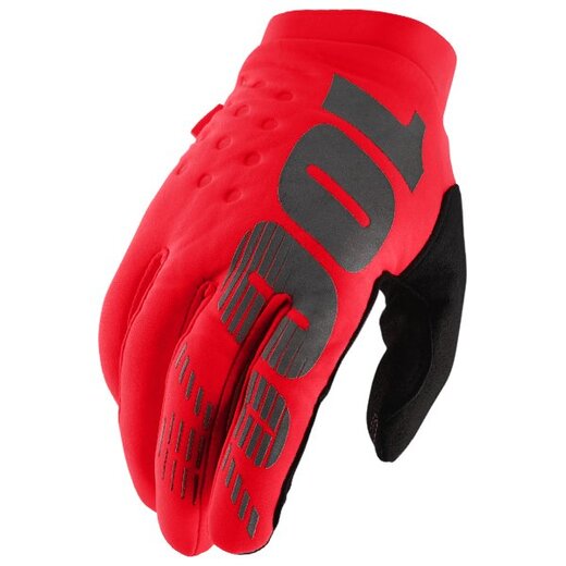 Мотоперчатки 100% Brisker Glove (Red, XL, 2021 (10016-003-13)) pitbikemarket.ru