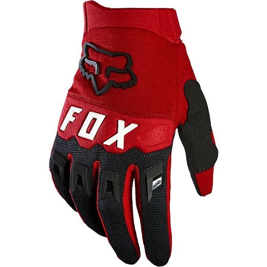 Мотоперчатки подростковые Fox Dirtpaw Youth Glove Flame Red, YS, 2021 (25868-122-YS) pitbikemarket.ru