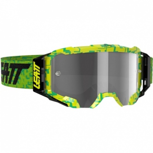 Очки Leatt Velocity 5.5 Neon Lime/Light Grey (8020001050) pitbikemarket.ru