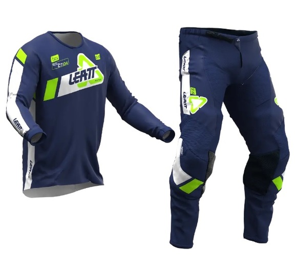 Комплект мотоджерси/мотоштаны подростковый Leatt 3.5 Jr (Blue, M, 2024 (5024080671)) pitbikemarket.ru