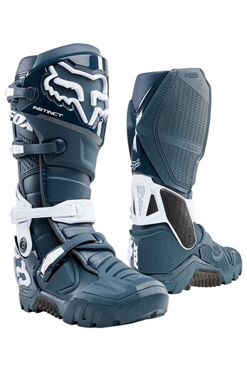 Мотоботы Fox Instinct X Boot (2020) Взрослый, 10, синий, 2020 (24010-007-10) pitbikemarket.ru