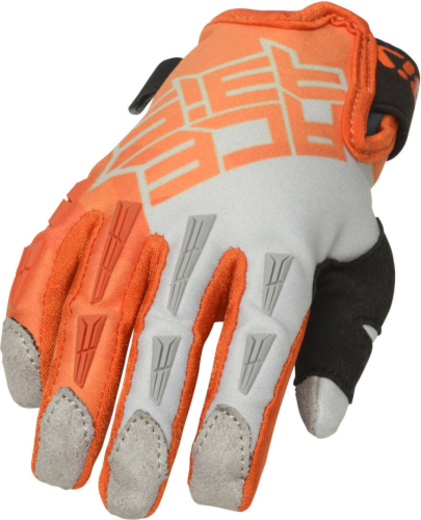 Acerbis перчатки детские CE MX X-K KID Orange/Grey, S pitbikemarket.ru