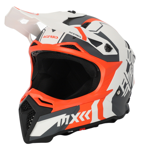 Шлем Acerbis PROFILE 5 22-06 White/Orange, L pitbikemarket.ru