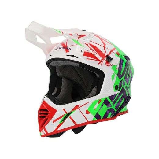 Шлем Acerbis X-TRACK 22-06 Green/White L pitbikemarket.ru