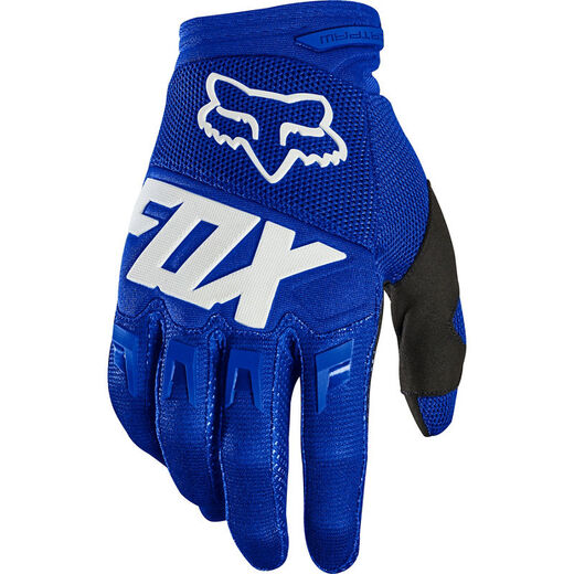 Мотоперчатки Fox Dirtpaw Race Glove Взрослый, XL, синий, 2020 (22751-025-XL) pitbikemarket.ru