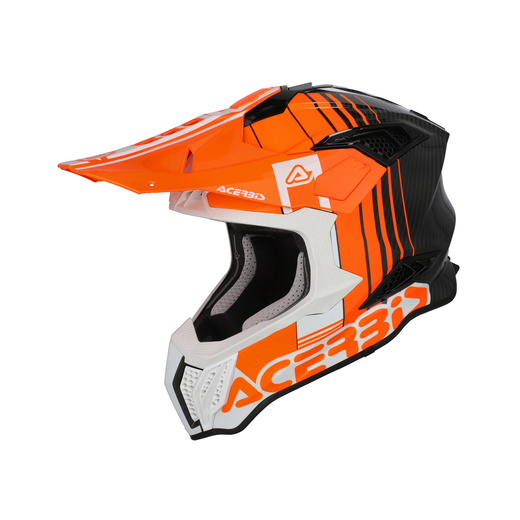 Шлем Acerbis AIRSTRIKE-C Orange/White, M pitbikemarket.ru