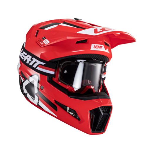 Мотошлем Leatt Moto 3.5 Helmet Kit (Red, M, 2024 (1024060442)) pitbikemarket.ru