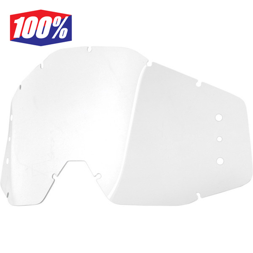 Линза 100% Speedlab Replacement Lens w/holes (51021-010-02) pitbikemarket.ru
